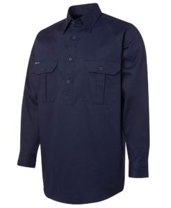 closed-front-work-shirts