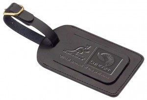 Promotional Leather Baggage Tag - Travel Accessories - Bongo