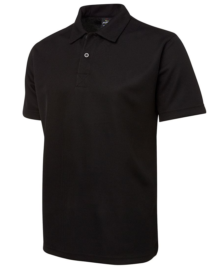 Promotional Waffle Sport Polo Shirt | 185gsm Textured Waffle Knit Fabric