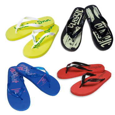 Promotional Promotional Foam Thongs - Cheap Promo Flip Flops - Bongo