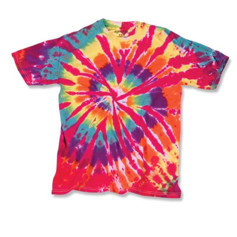 Promotional Cut Spiral Tie Dye T-shirts - Made in the USA | Bongo