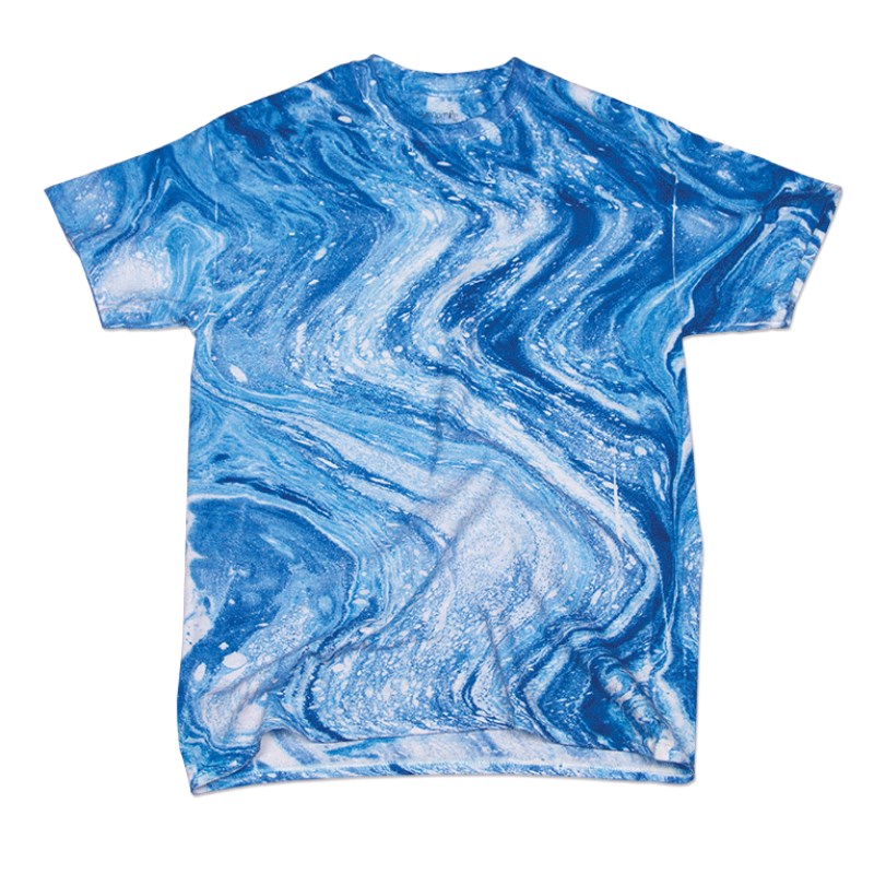 Promotional Marble Tie Dye T-Shirts - Made in the USA | Bongo