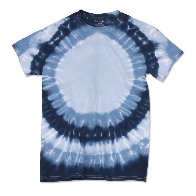 how to make a bullseye tie dye shirt