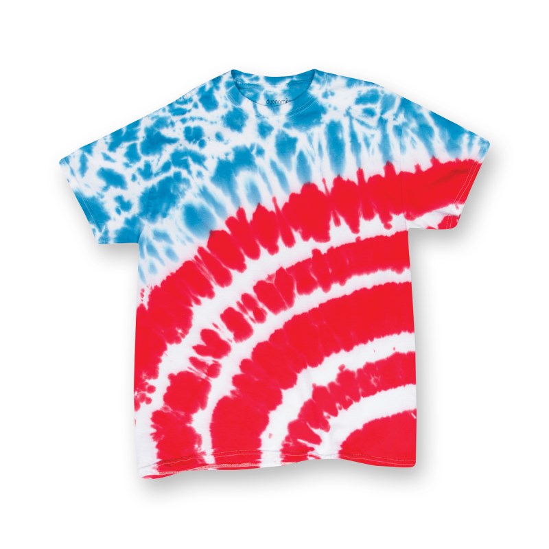 how to make patriotic tie dye shirts