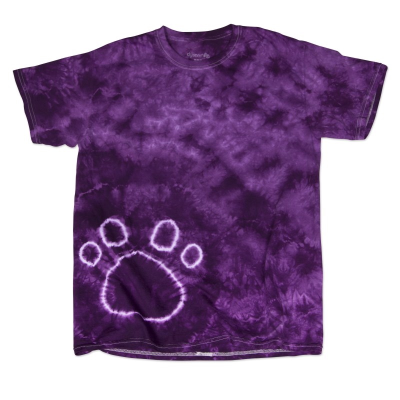 Promotional Paw Tie Dye T-shirts - Made in the USA | Bongo