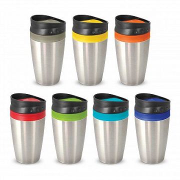 Promotional Trendy Reusable Stainless Steel Coffee Cups - Bongo