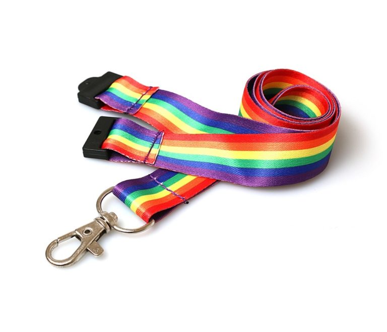 Promotional Rainbow Lanyards | Pride Lanyards | Custom Made