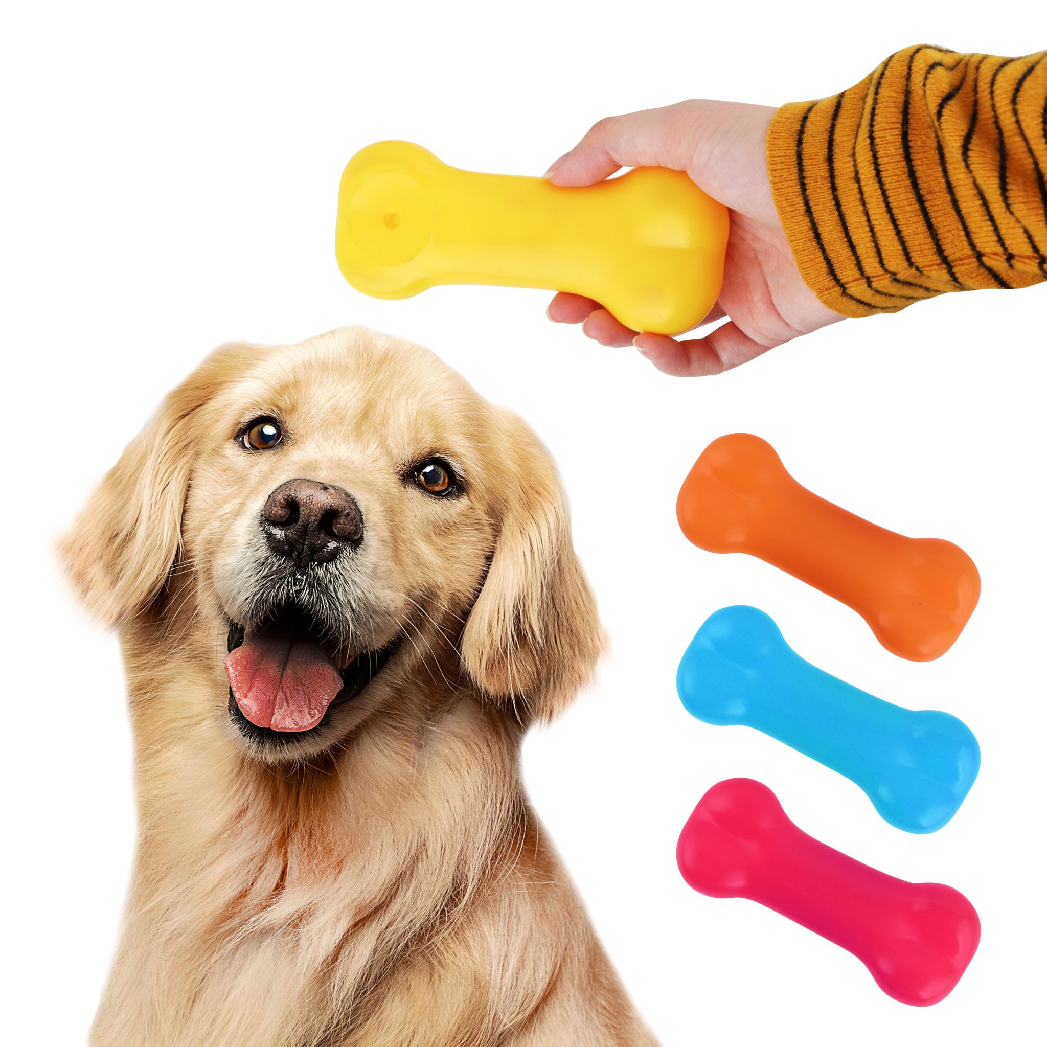 Promotional Plastic Dog Bone Toys - Fun Pet Products | Bongo